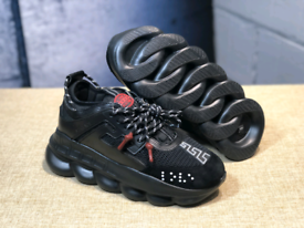 Buy Cheap Balenciaga Triple S Trainers Black Red sneakers